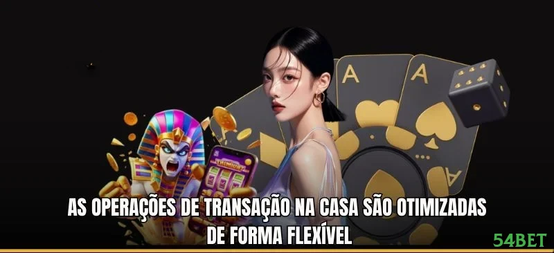 Imagem promocional do aplicativo mobile da 54bet